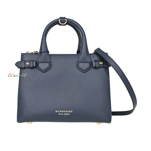 Burberry Small Leather Banner Cross Body Bag - Picture 2 of 11